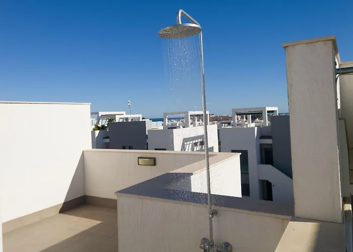 Oasis Beach 8 Top Floor Apartment In Torrevieja Punta Prima